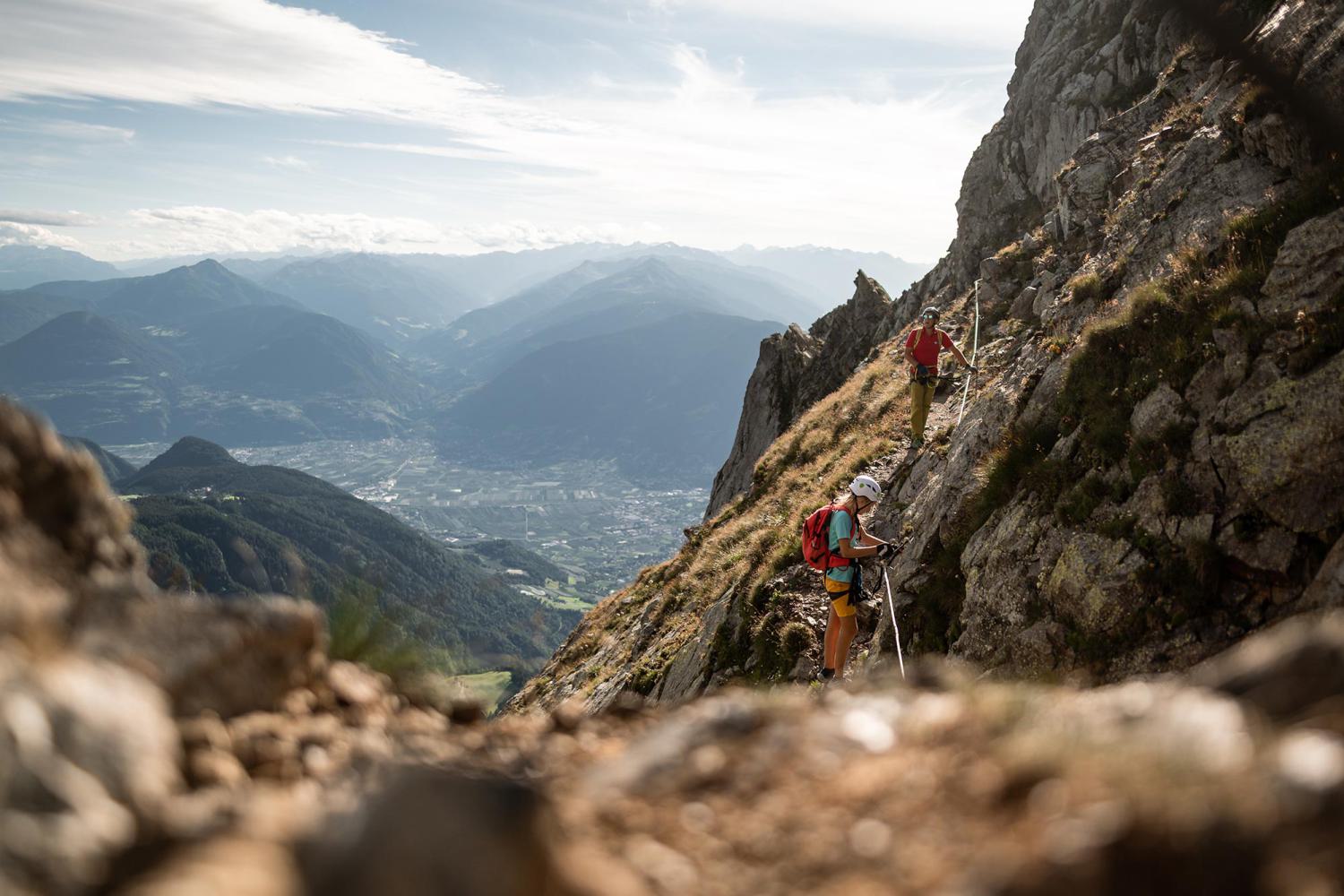 Via ferrata Heini Holzer a Scena